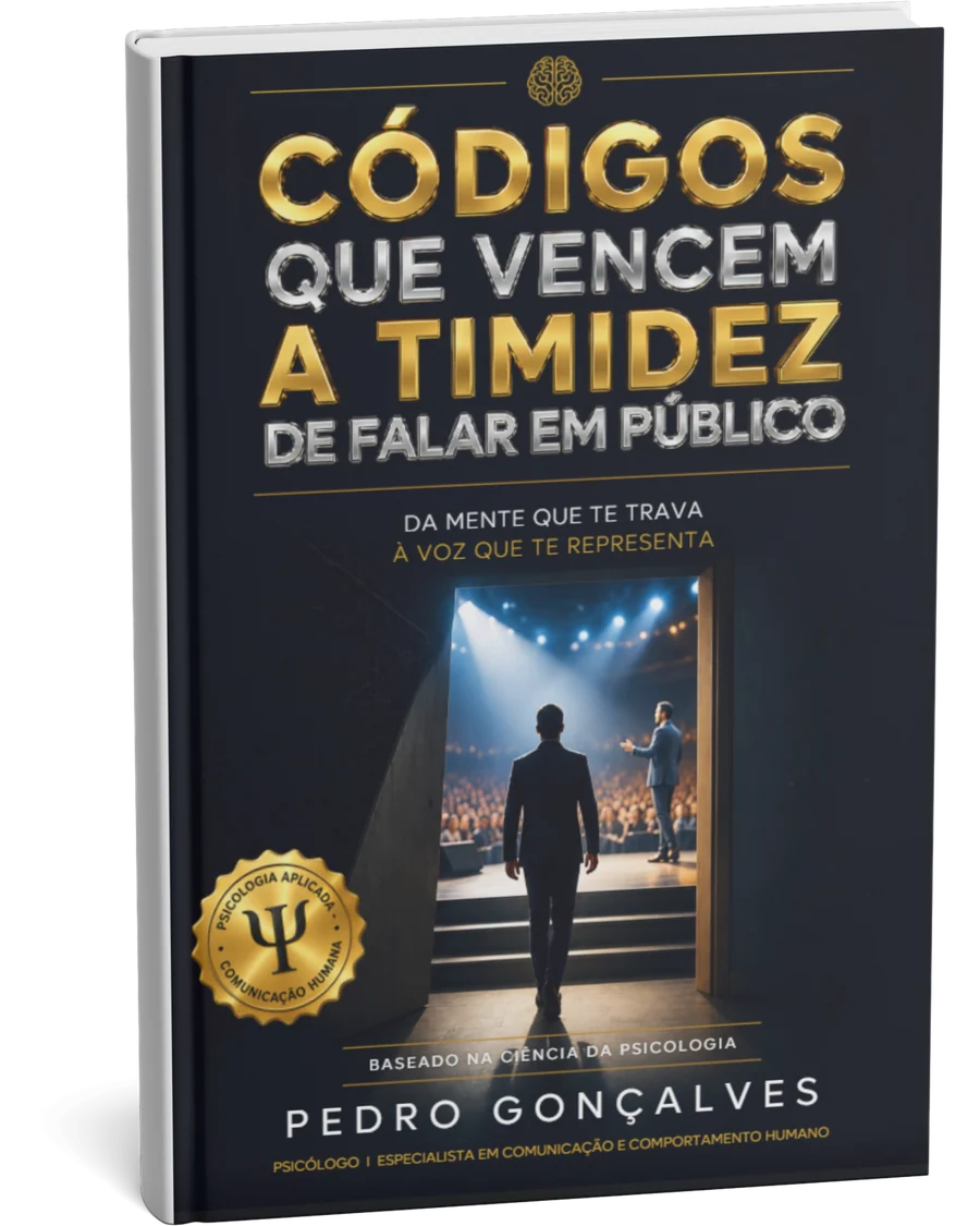 Capa do livro Códigos que Vencem a Timidez de Falar em Público
